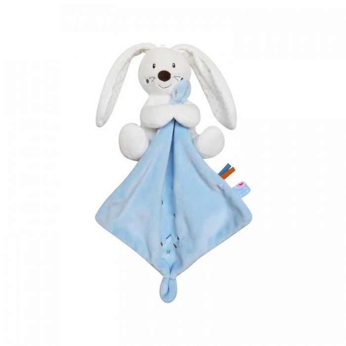 DOUDOU MOUCHOIR XL LAPIN VELOURS DOUX Cajou le doudou mouchoir a cajoler DOUDOUS JOUETS Bebe Sucre d Orge