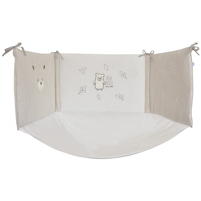 Tour De Lit Beige Tout Petit Ours Sommeil Bebe Sucre D Orge Tour De Lit Beige Tout Petit Ours Sommeil Bebe Sucre D Orge