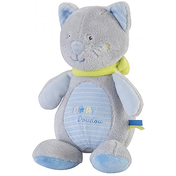 Peluche doudou chat