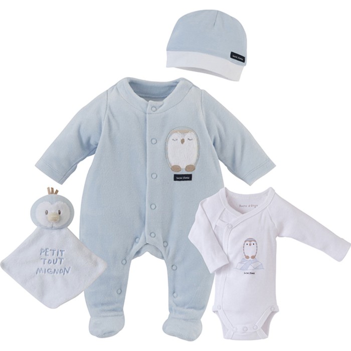 Set Naissance Bleu Vetements Taille Prematuree Essentiels Naissance Bebe Sucre D Orge