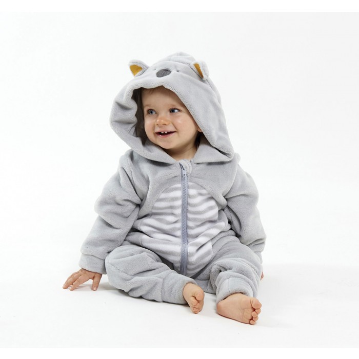 SURPYJAMA A CAPUCHE OURS PRIX RONDS 0 2ANS Bebe Sucre d Orge
