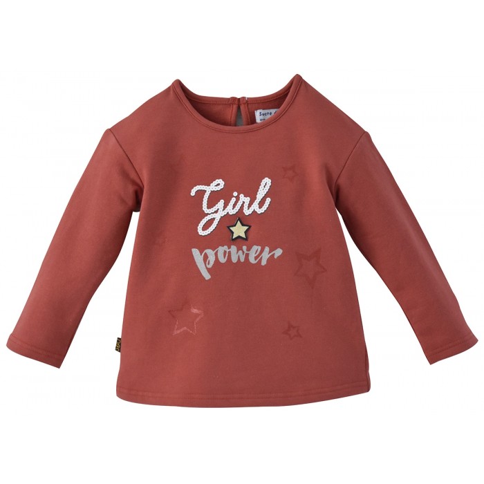 SWEAT SHIRT FILLE ROUGE