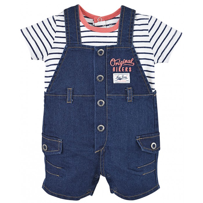 Ensemble salopette bebe sales