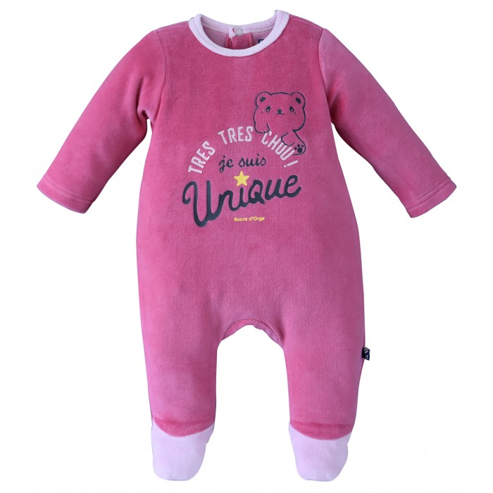 Dors bien bébé velours sale