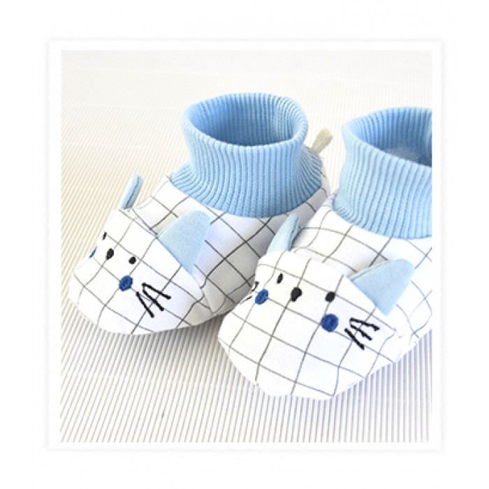 chaussons bébé garçon 0-6 mois modèle 2 - Lesptiteszetoiles
