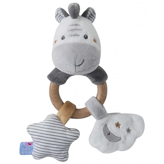 ANNEAU D EVEIL HOCHET ZEBRE Hochets d eveil bebe DOUDOUS JOUETS Bebe Sucre d Orge