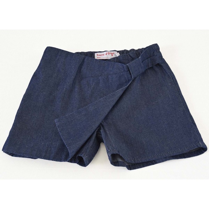 JUPE SHORT EN JEAN CAROLE Jupe VETEMENTS 2 8 Bebe Sucre d Orge