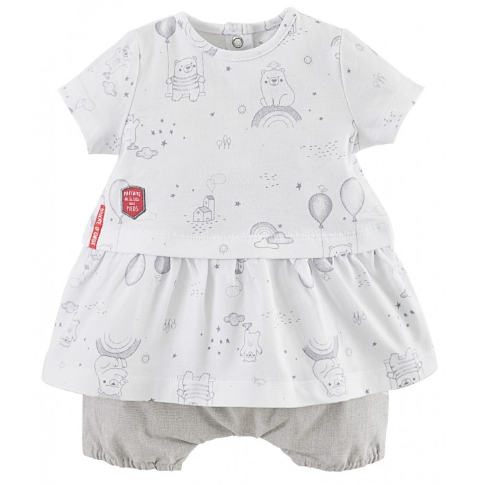 Robe et bloomer bebe fille hot sale