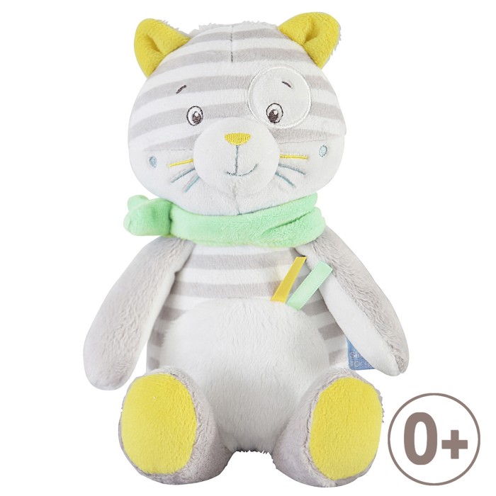 Doudou Chat Gris Les Naturels Doudous Jouets Bebe Sucre D Orge