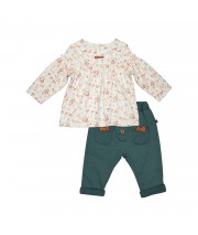 TSHIRT PANTALON INA MAILLE BEBE Sucre Orge