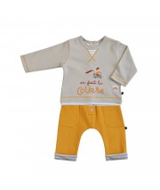 TEE SHIRT PANTALON MAILLE ELIANO Sucre Orge