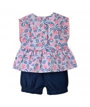 TUNIQUE SHORT ELLIE VOILE BEBE Sucre Orge