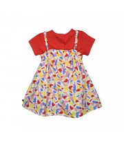 TSHIRT ROBE LUCINDA BEBE Sucre Orge