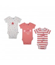 LOT DE 3 BODIES LAURELIA Sucre Orge