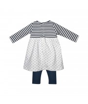 ROBE BEBE + LEGGING MAILLE FADIME Sucre Orge