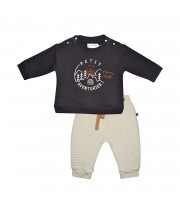 SWEAT PANTALON MYLAN MAILLE BEBE Sucre Orge