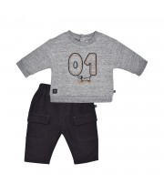 SWEAT PANTALON MARTIN MAILLE BEBE Sucre Orge