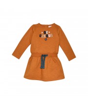 ROBE JORDANA MOLLETON MANCHES LONGUES ENFANT