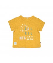 TSHIRT SHORT BAVOIR LEO Sucre Orge