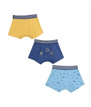 LOT DE 3 BOXERS HELIO Sucre Orge