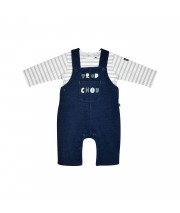 TSHIRT SALOPETTE MATTEO MAILLE NAISSANCE Sucre Orge