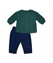 SWEAT PANTALON CHAUSSETTES MALONE MAILLE BEBE Sucre Orge