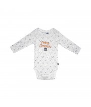 LOT DE 3 BODIES MAEL MANCHES LONGUES BEBE Sucre Orge