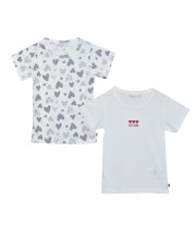 LOT DE 2 TEE SHIRTS DELPHINA Sucre Orge