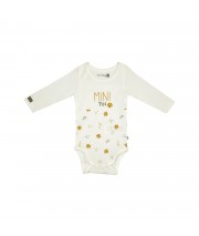 LOT DE 3 BODIES GEREMI MANCHES LONGUES BEBE Sucre Orge