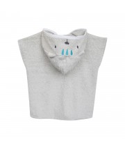 PONCHO DE BAIN HARON EPONGE SANS MANCHES BEBE Sucre Orge
