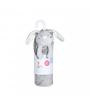 COUVERTURE DOUDOU LAPIN FARANDOLE Sucre Orge