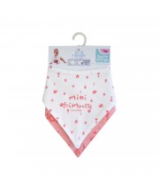 LOT DE 2 BAVOIRS BANDANAS  ONDINE Sucre Orge