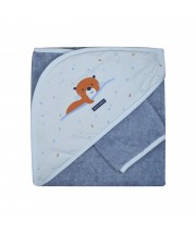 CAPE DE BAIN AVEC GANT MERWANE Sucre Orge