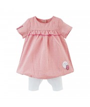 ENSEMBLE ROBE ET LEGGING BEBE FILLE Sucre Orge