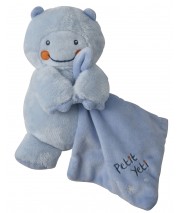 DOUDOU MOUCHOIR PETIT YETI Sucre Orge