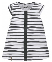 ROBE BEBE FILLE BLANC/NOIR Sucre Orge