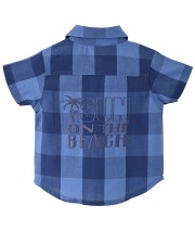 CHEMISE A CARREAUX BLEUE Sucre Orge