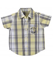 CHEMISE A CARREAUX JAUNE/GRIS Sucre Orge