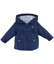 Noppies Cardigan Réversible Joke Pour Bébé Garçon - Ultra Doux Jersey, Bleu Navy, 3 Mois