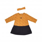 ROBE BANDEAU JOELIE MOLLETON MANCHES LONGUES BEBE