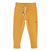 PANTALON MOLLETON JAUNE DJIMMY