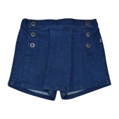 JUPE SHORT EN JEAN ELODIA