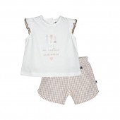 TSHIRT SHORT LESLIE BEBE