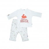 TSHIRT PANTALON LEGER MAILLE NAISSANCE