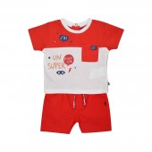TEE SHIRT BERMUDA GREGORY MANCHES COURTES BEBE