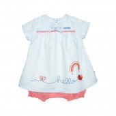ROBE BLOOMER GAELLE JEAN MANCHES COURTES NAISSANCE