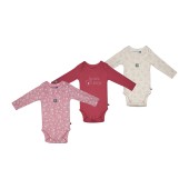 Lot de 3 bodies Philae manches longues