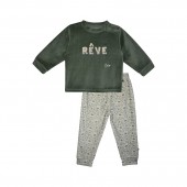 PYJAMA 2 PIECES JONAS VELOURS RASE ENFANT
