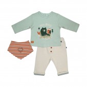 TSHIRT PANTALON BAVOIR IONNIS MAILLE NAISSANCE
