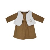 ROBE GILET S/S MANCHE IRMINE MOLLETON BEBE